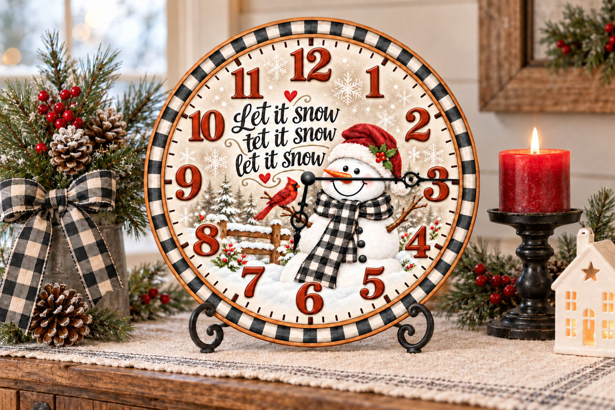 LET IT SNOWMAN BUNDLE OF 7