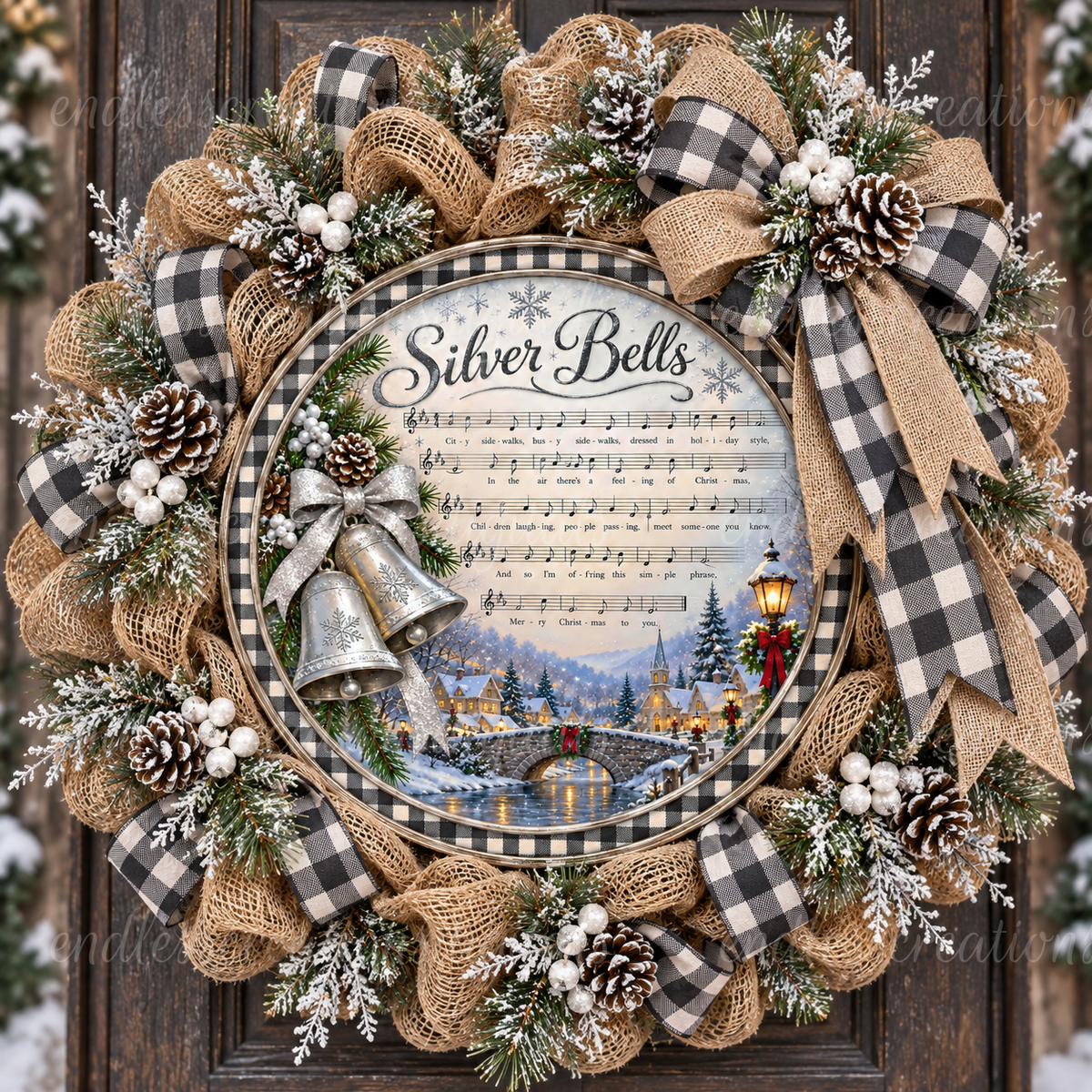 SILVER BELLS ROUND ONLY