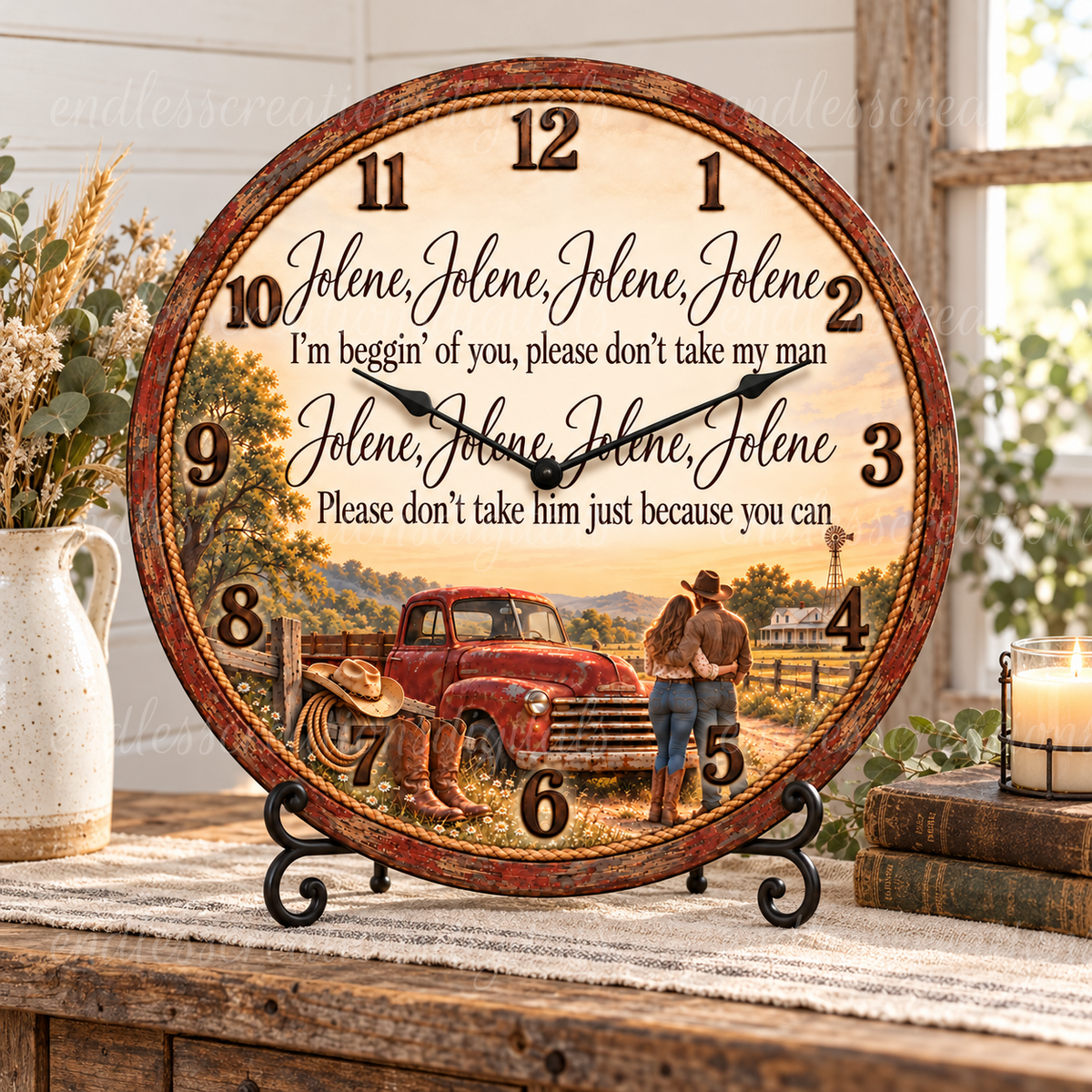 JOLENE CLOCK DESIGN