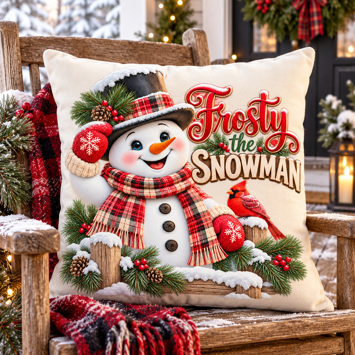 FROSTY SNOWMAN TRANSPARENCY