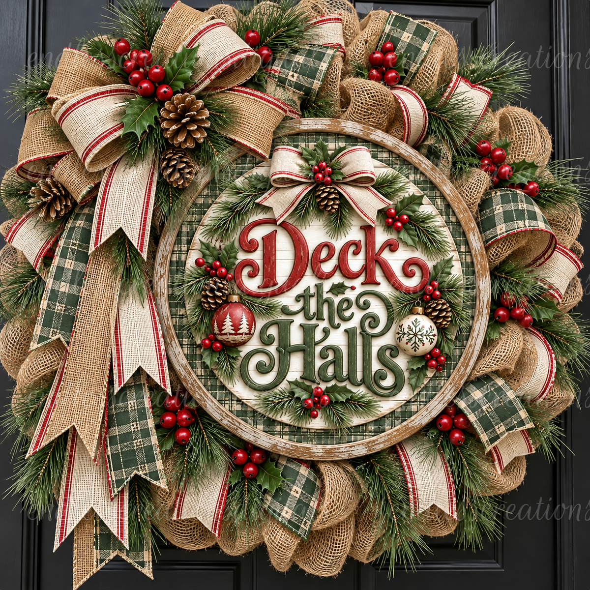 DECK THE HALLS ROUND ONLY