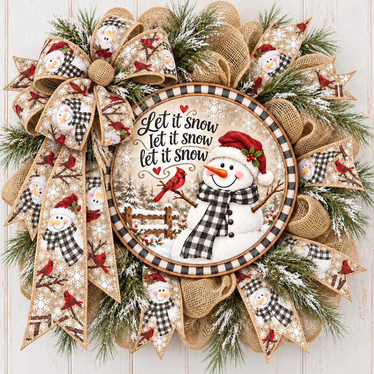 LET IT SNOWMAN BUNDLE OF 7