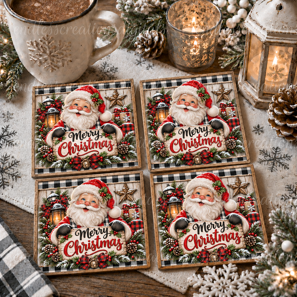SANTA CLAUS BUNDLE OF 5