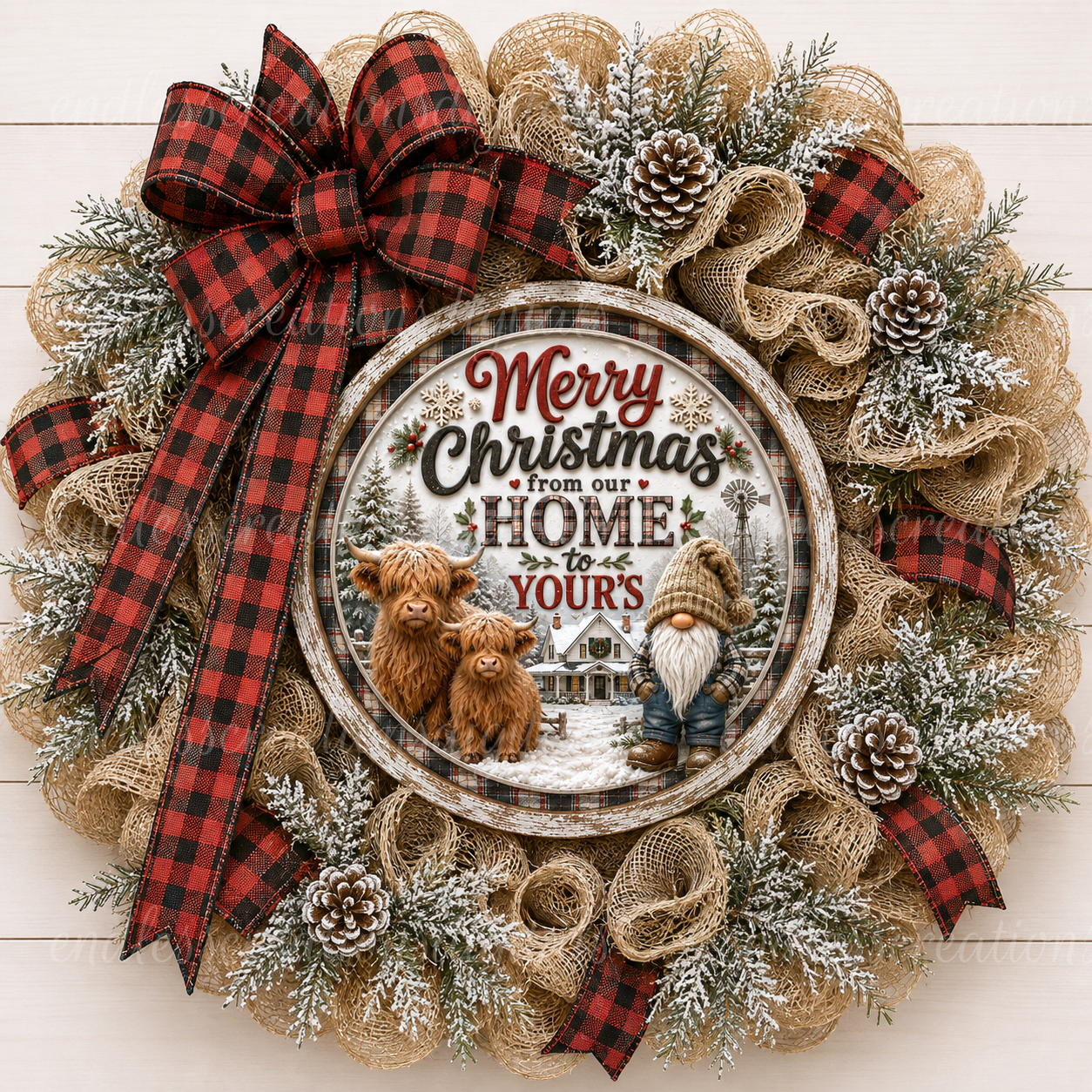 FROM OUR HOME TO YOUR'S ROUND ONLY