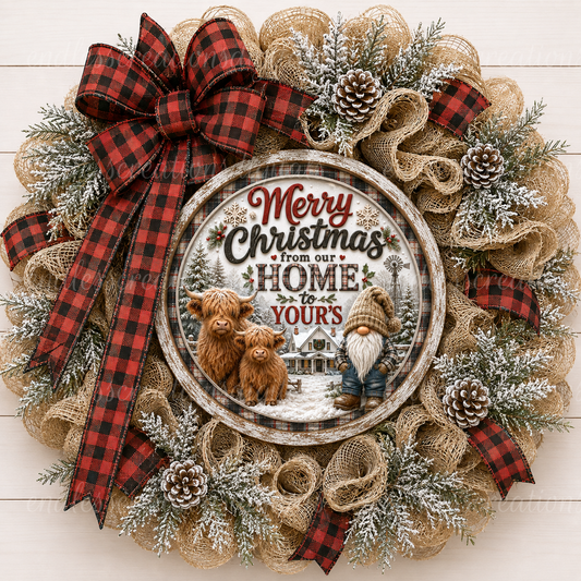FROM OUR HOME TO YOUR'S ROUND ONLY