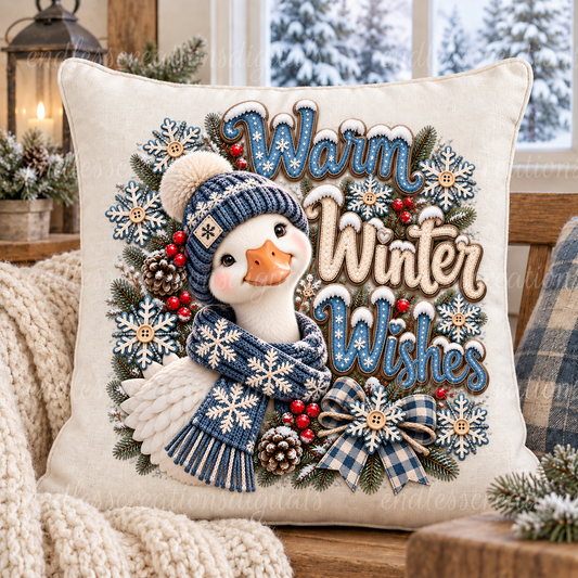 WINTER WISHES GOOSE