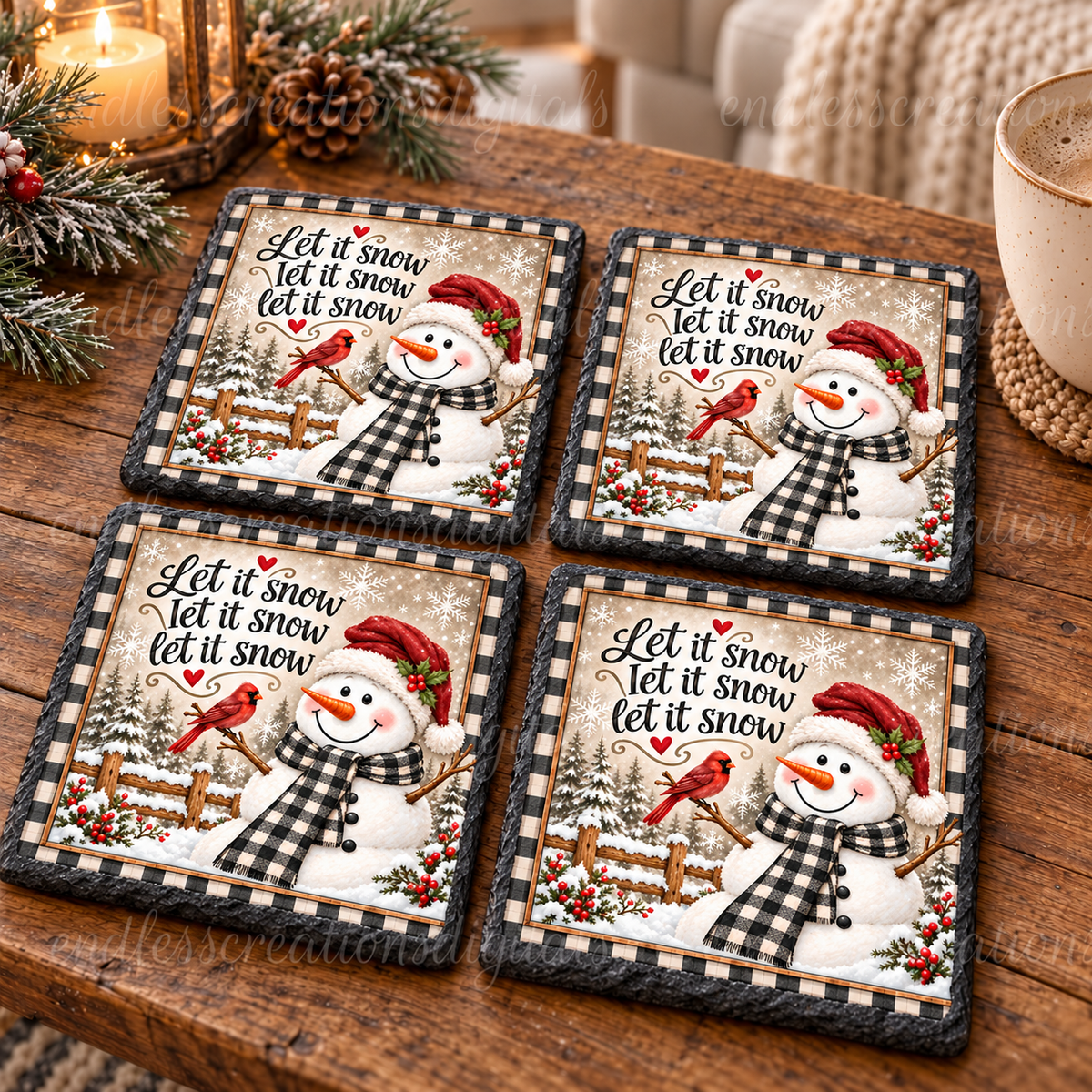 LET IT SNOWMAN BUNDLE OF 7