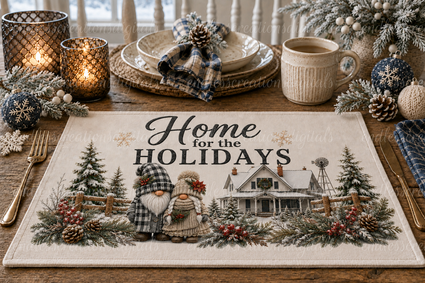 HOME FOR THE HOLIDAYS TRANSPARENCIES