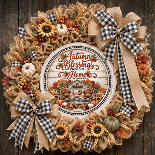 AUTUMN BLESSINGS ROUND