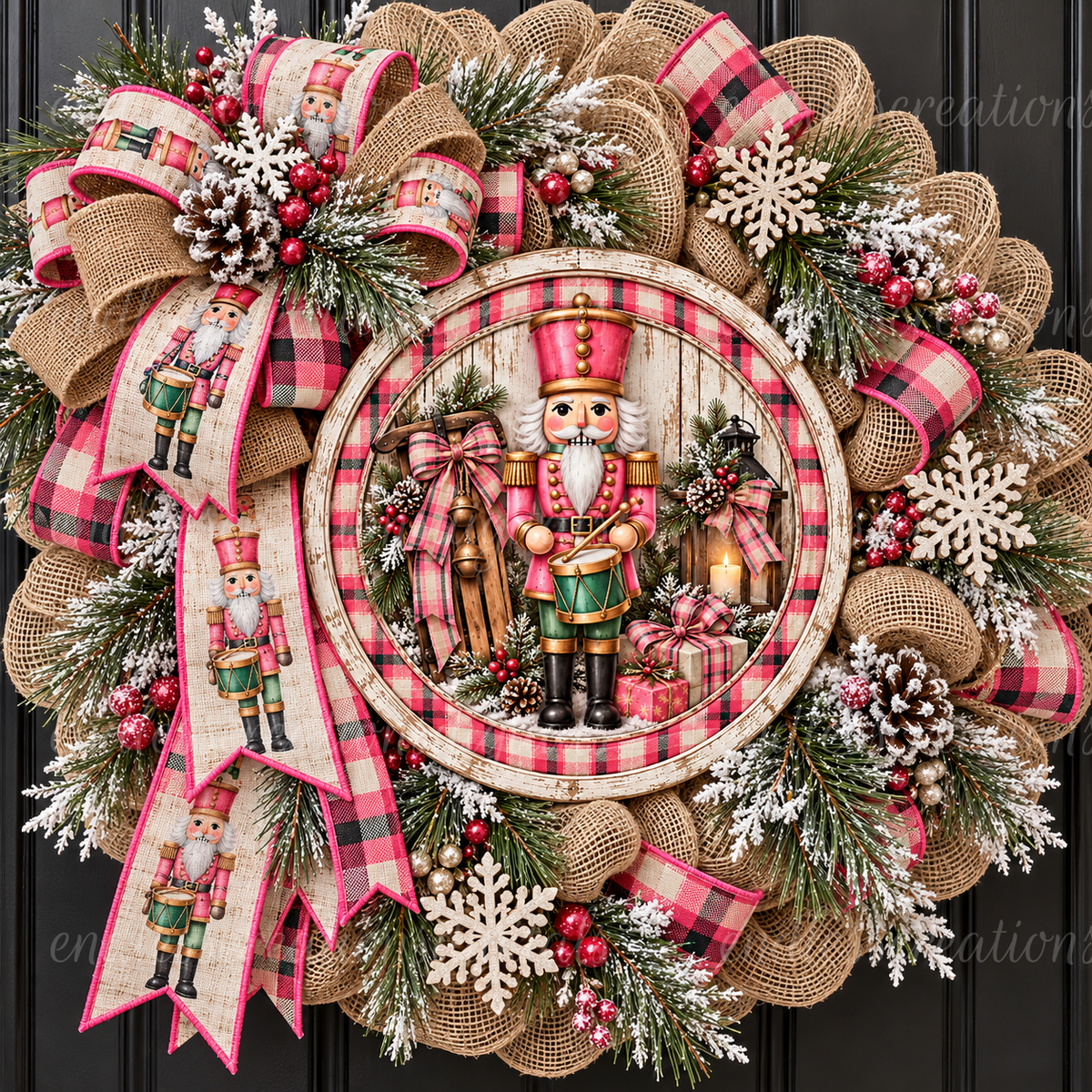 PINK NUTCRACKER ROUND ONLY