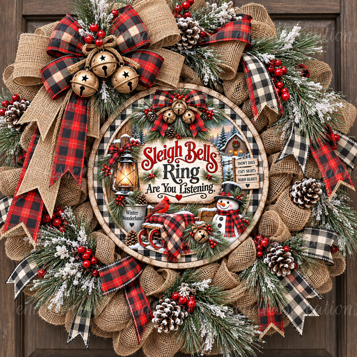 SLEIGH BELLS RING ROUND ONLY
