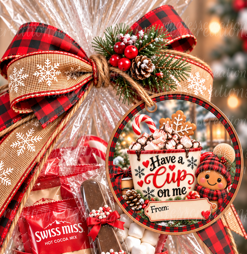 GINGERBREAD TRANSPARENCY/ROUND BUNDLE OF 2