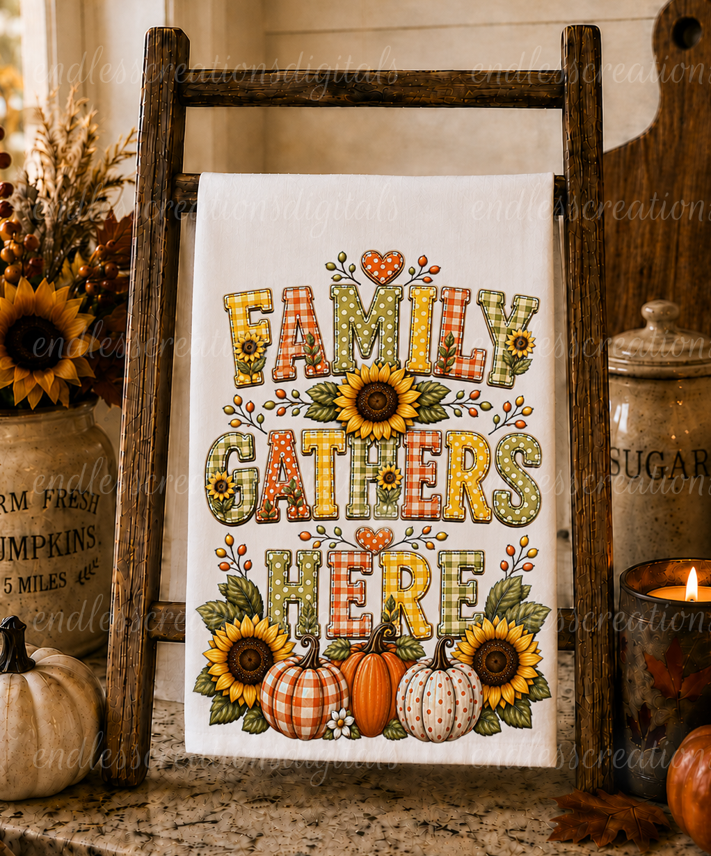 GATHER FRIENDS FAMILY TRANSPARENCIES BUNDLE OF 3
