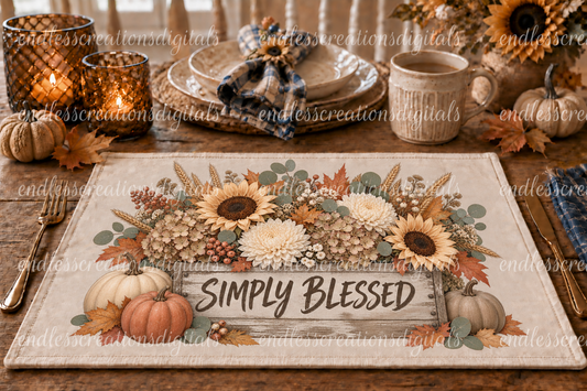 FALL SIMPLY BLESSED TRANSPARENCY