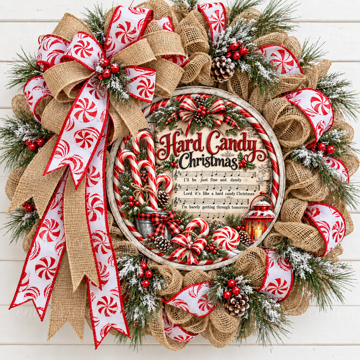 HARD CANDY CHRISTMAS ROUND ONLY
