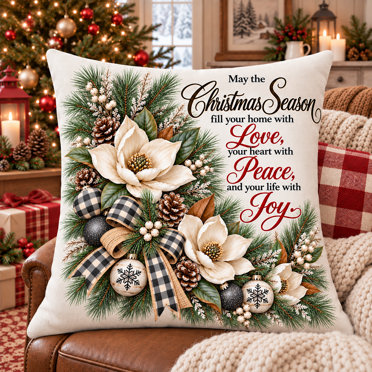 MAGNOLIA CHRISTMAS SEASON TRANSPARENCY