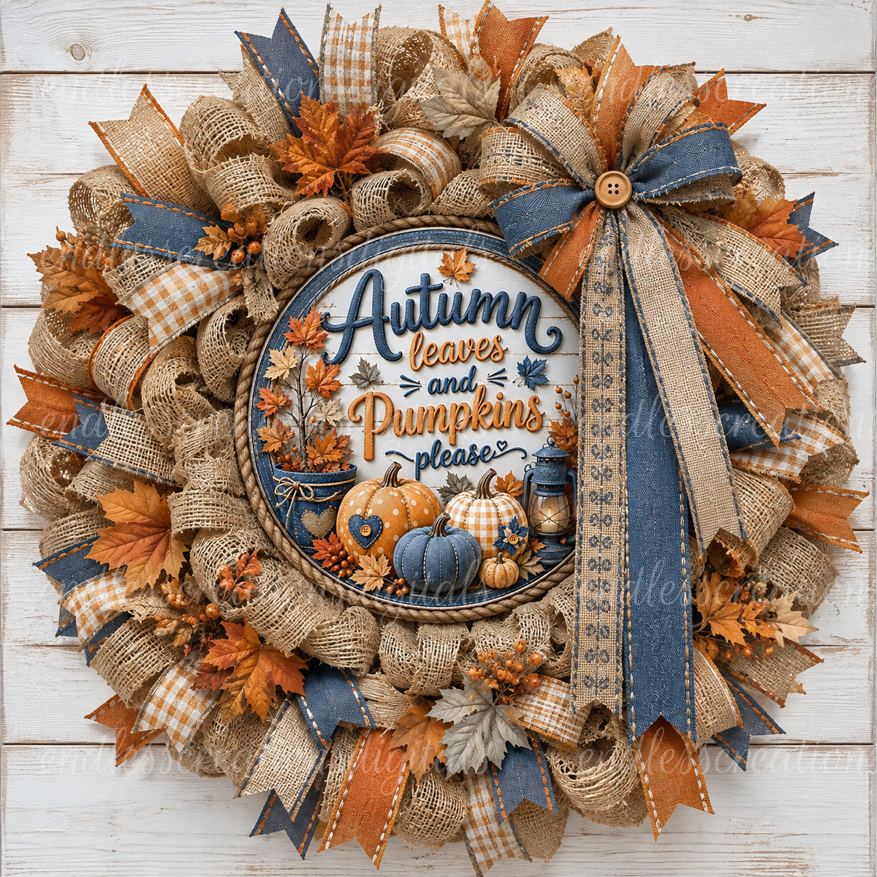 AUTUMN LEAVES ROUND ONLY
