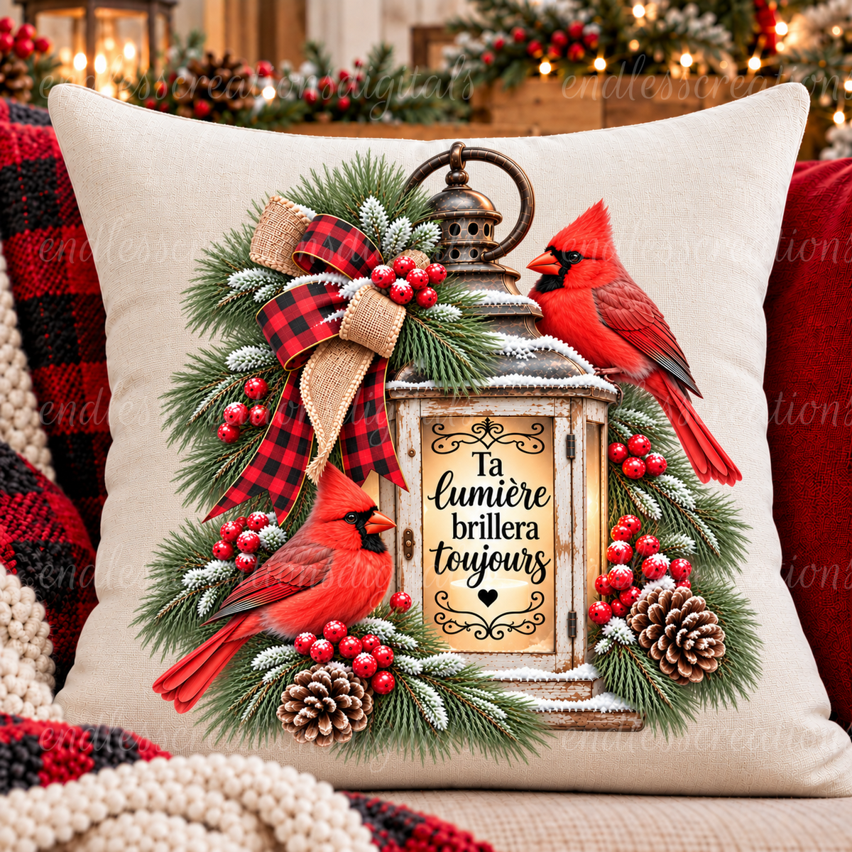 CARDINALS LANTERN FRENCH VERSION BUNDLE OF 3