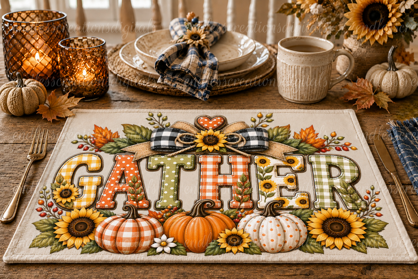 GATHER FRIENDS FAMILY TRANSPARENCIES BUNDLE OF 3