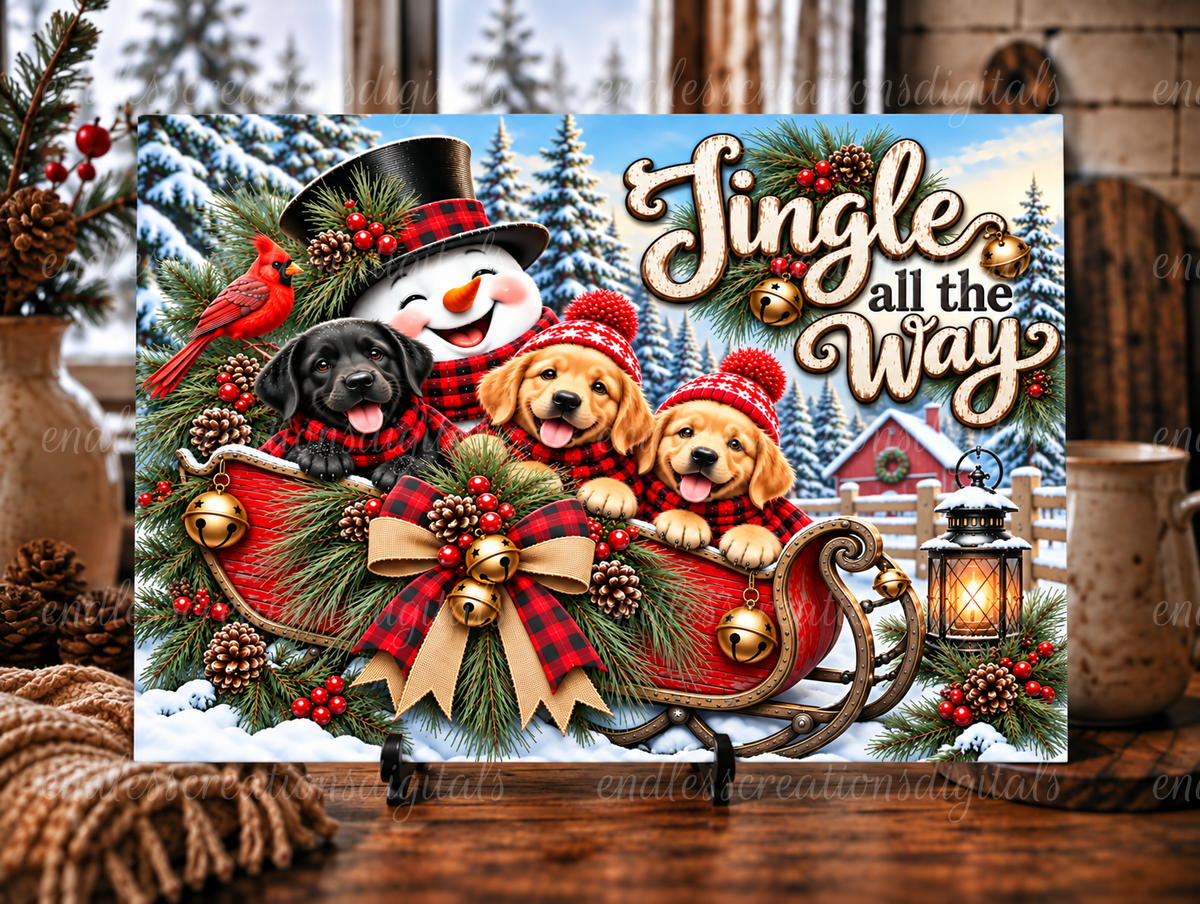 JINGLE ALL THE WAY BUNDLE OF 3
