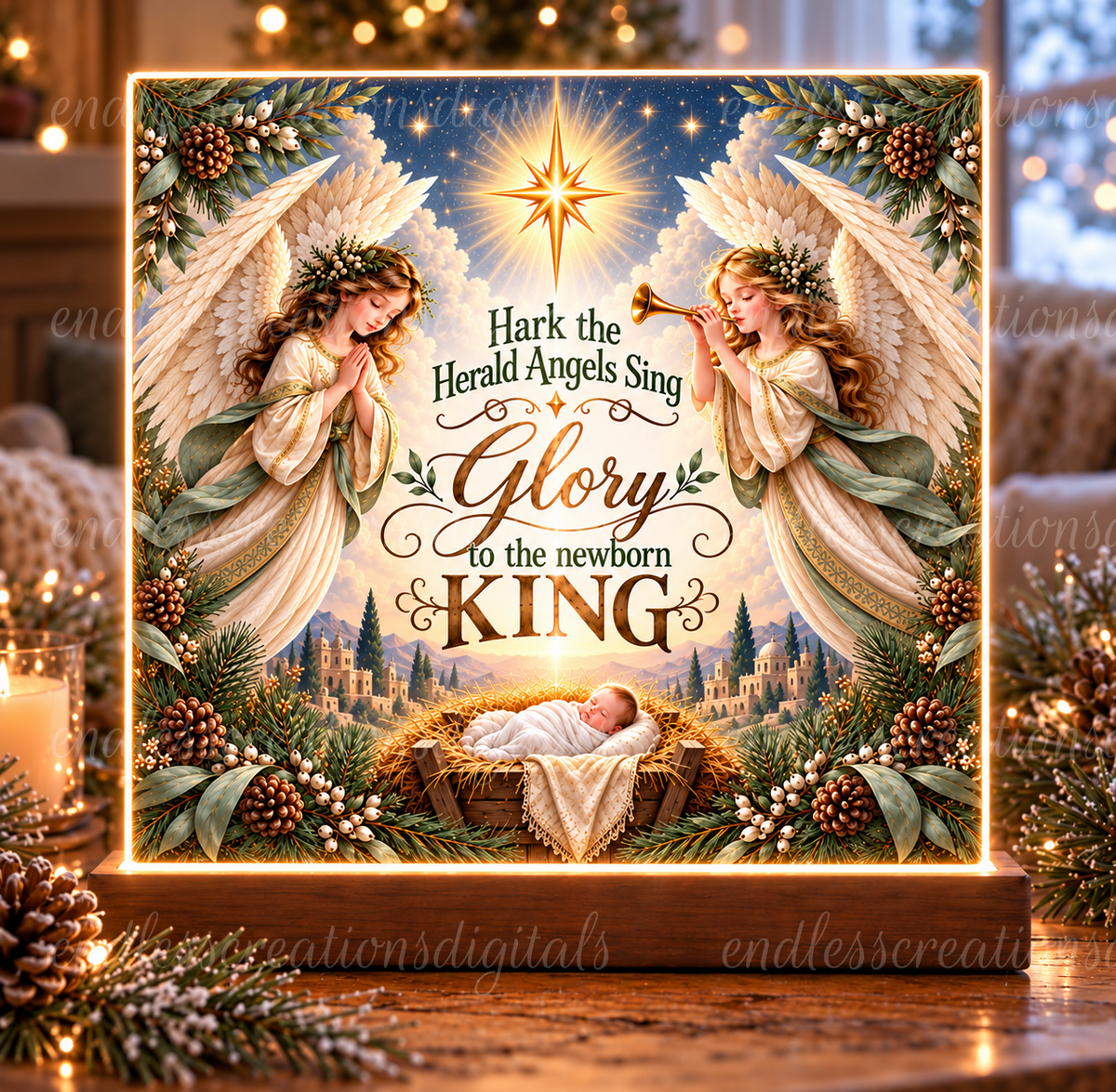 CHRISTMAS SCRIPTURES 2 BUNDLE OF 4