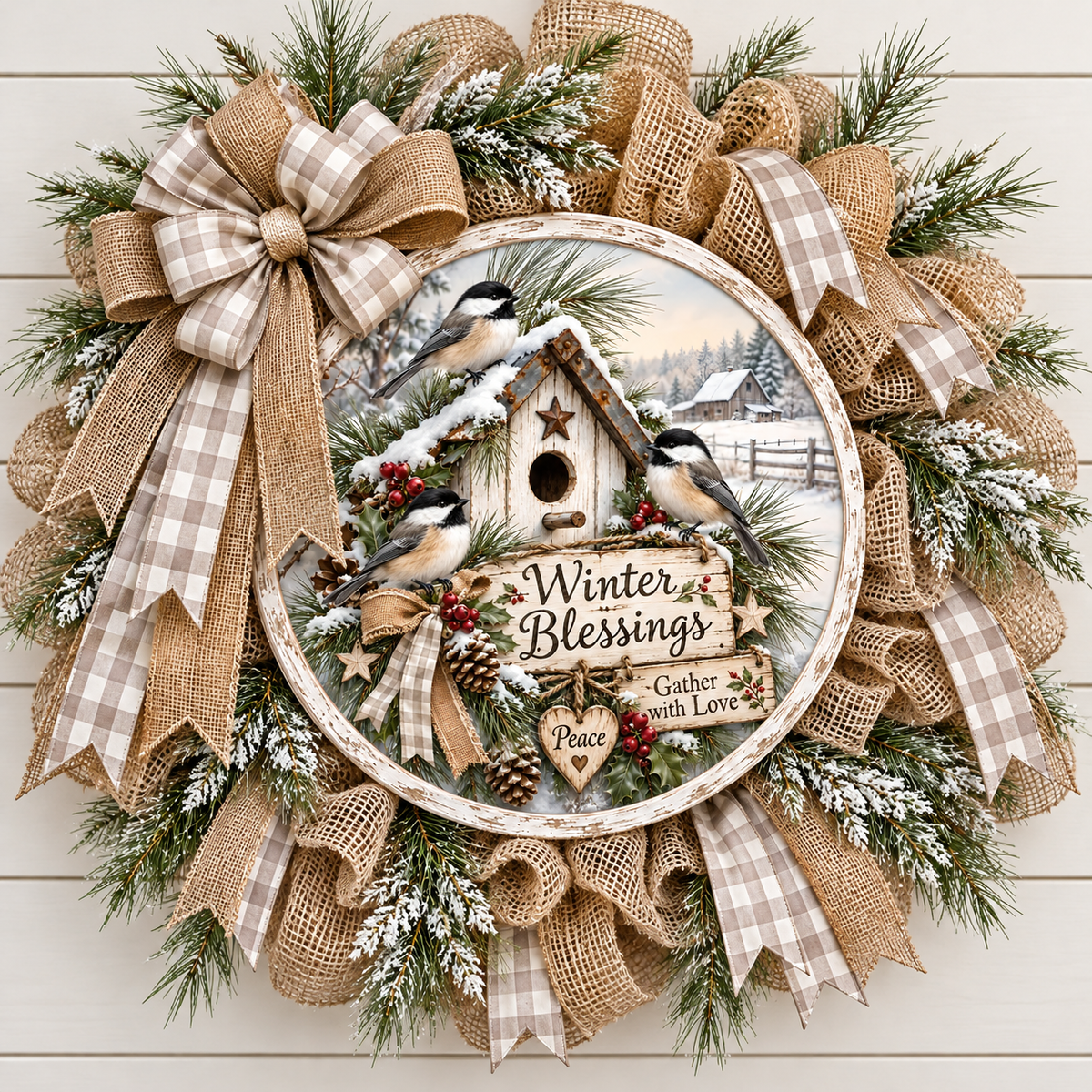 WINTER BLESSINGS ROUND ONLY