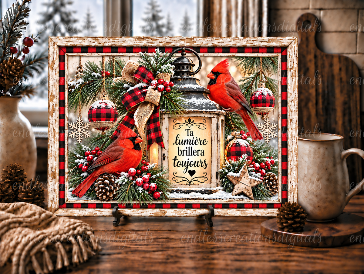 CARDINALS LANTERN FRENCH VERSION BUNDLE OF 3