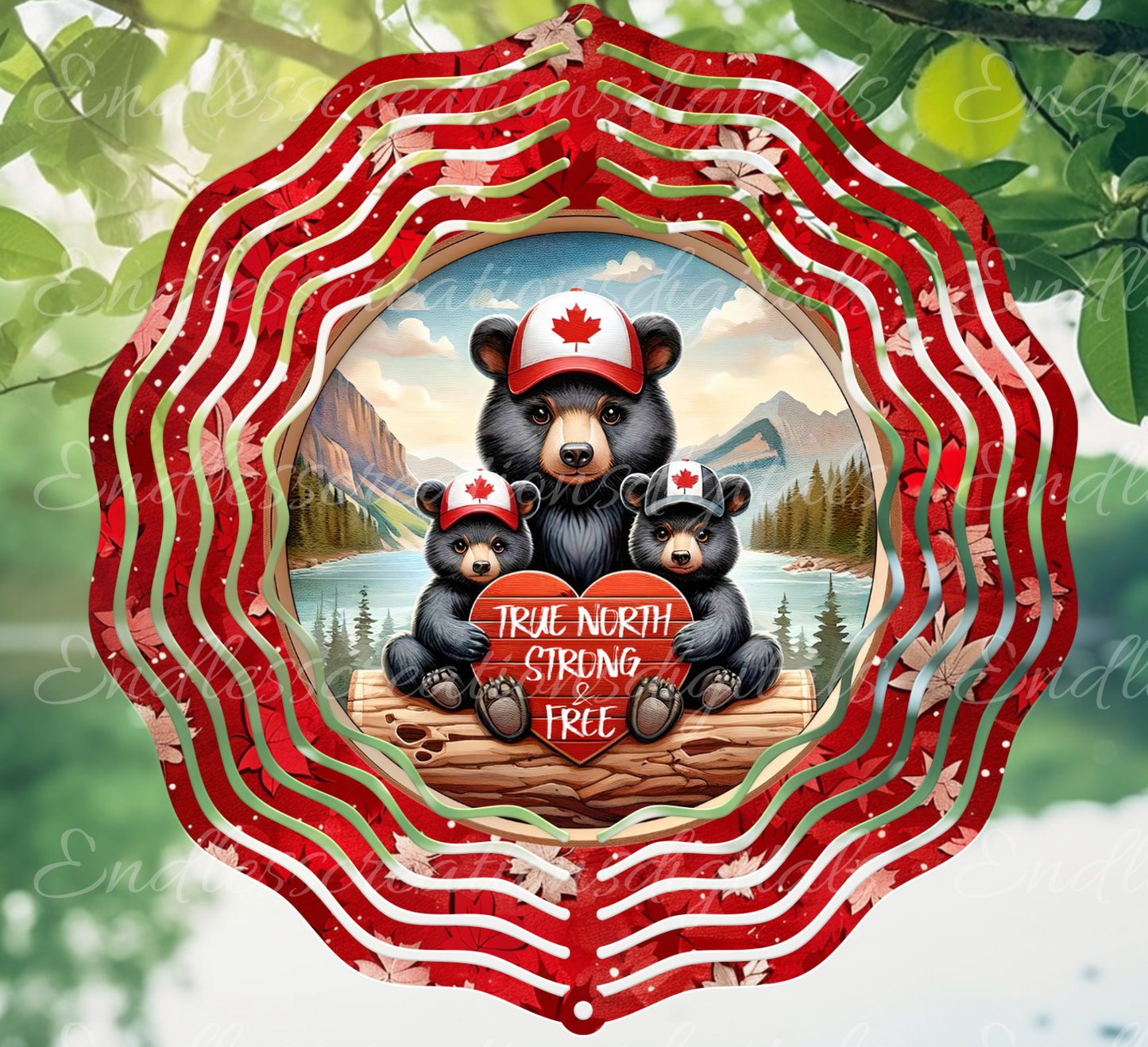 CANADA TRUE NORTH STRONG AND FREE BEARS