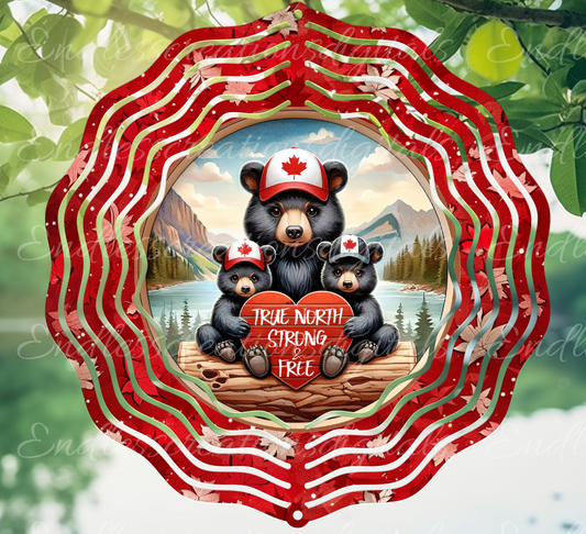 CANADA TRUE NORTH STRONG AND FREE BEARS