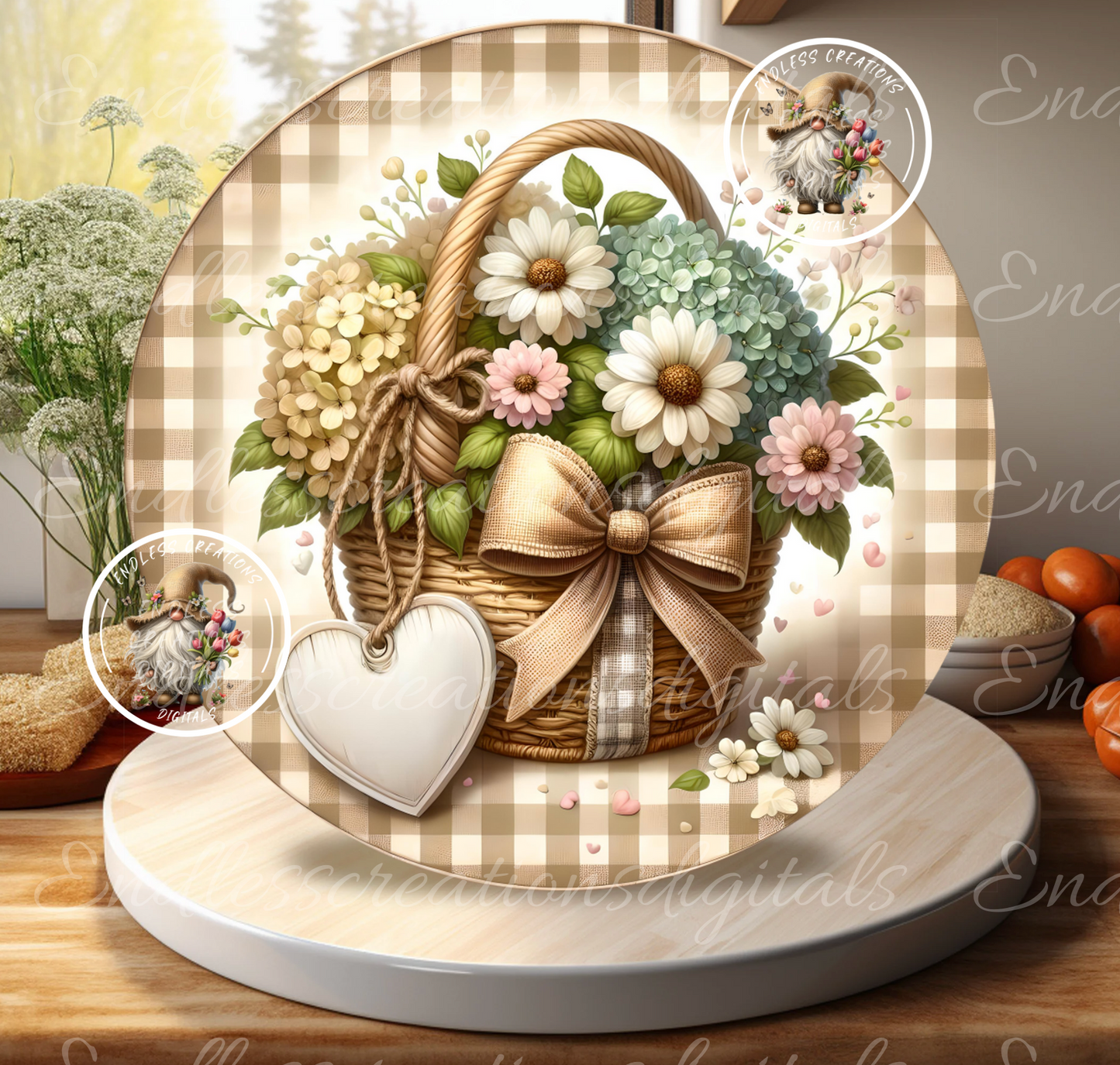 HAPPY MOTHERS DAY Floral Basket