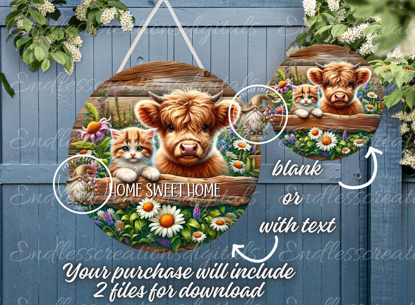 HOME SWEET HOME SUMMER FLORAL