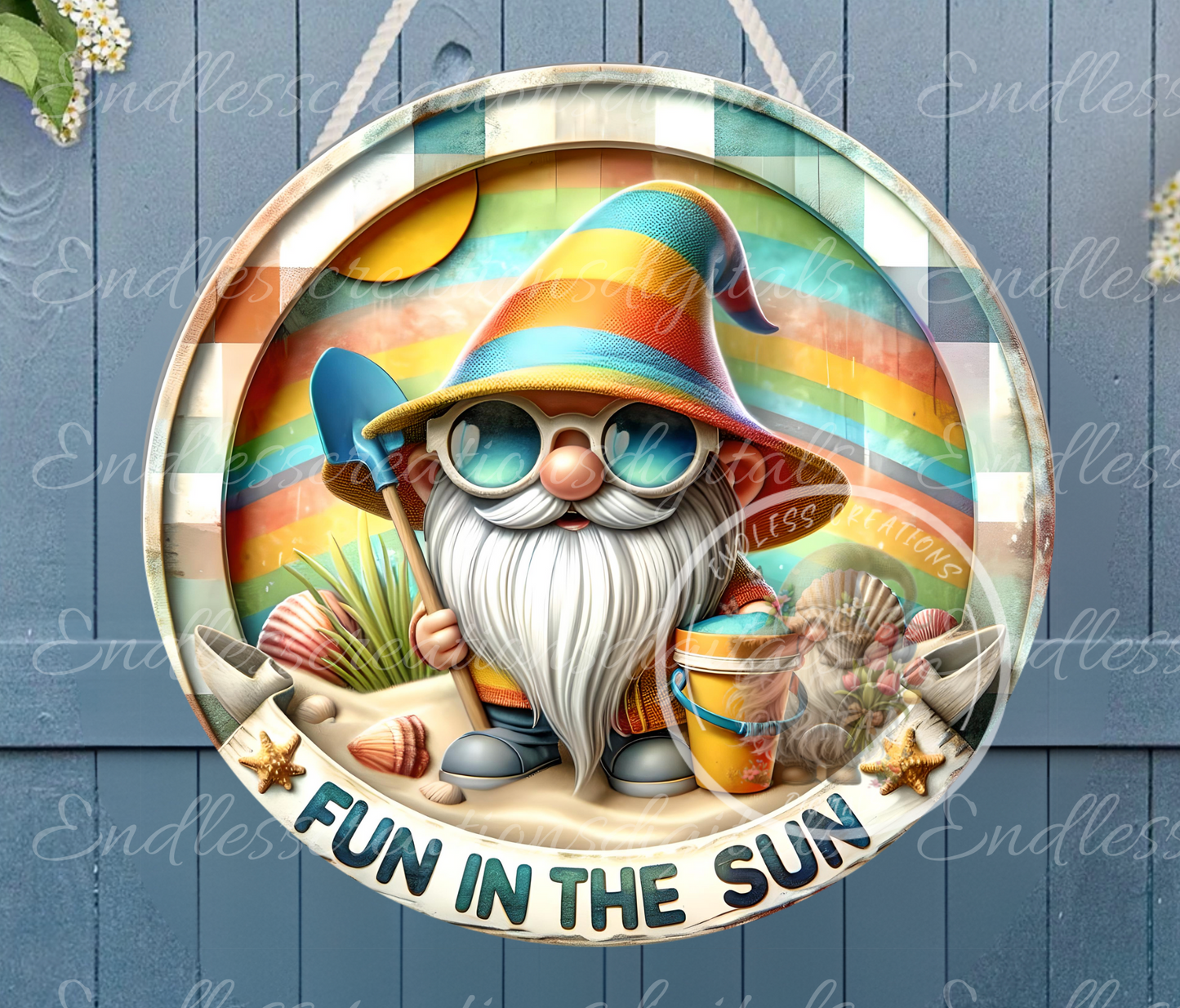 FUN IN THE SUN SUMMER GNOME