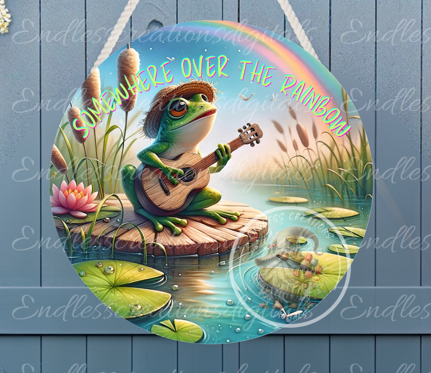 OVER THE RAINBOW SUMMER FROG
