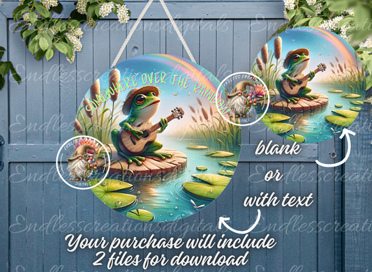 OVER THE RAINBOW SUMMER FROG