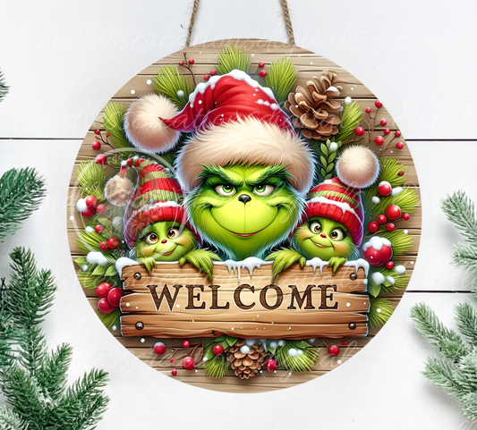 GREEN MONSTER FAMILY WELCOME EXCLUSIVE