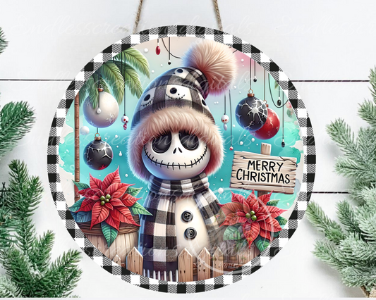 SKELETON EXCLUSIVE TROPICAL BEACH SNOWMAN