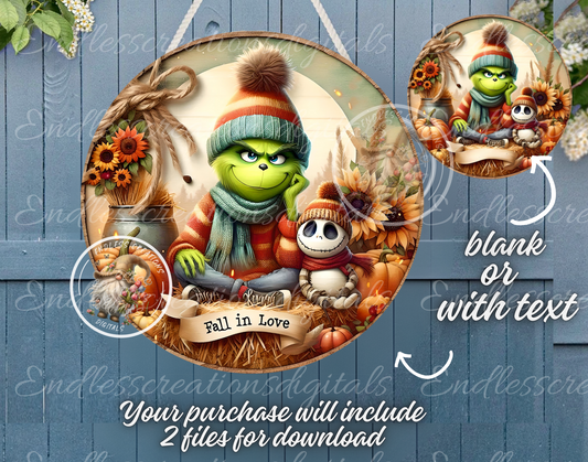 FURRY GREEN MONSTER AND SCARY SNOWMAN EXCLUSIVE