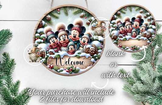 WELCOME MOUSE FAMILY EXCLUSIVE