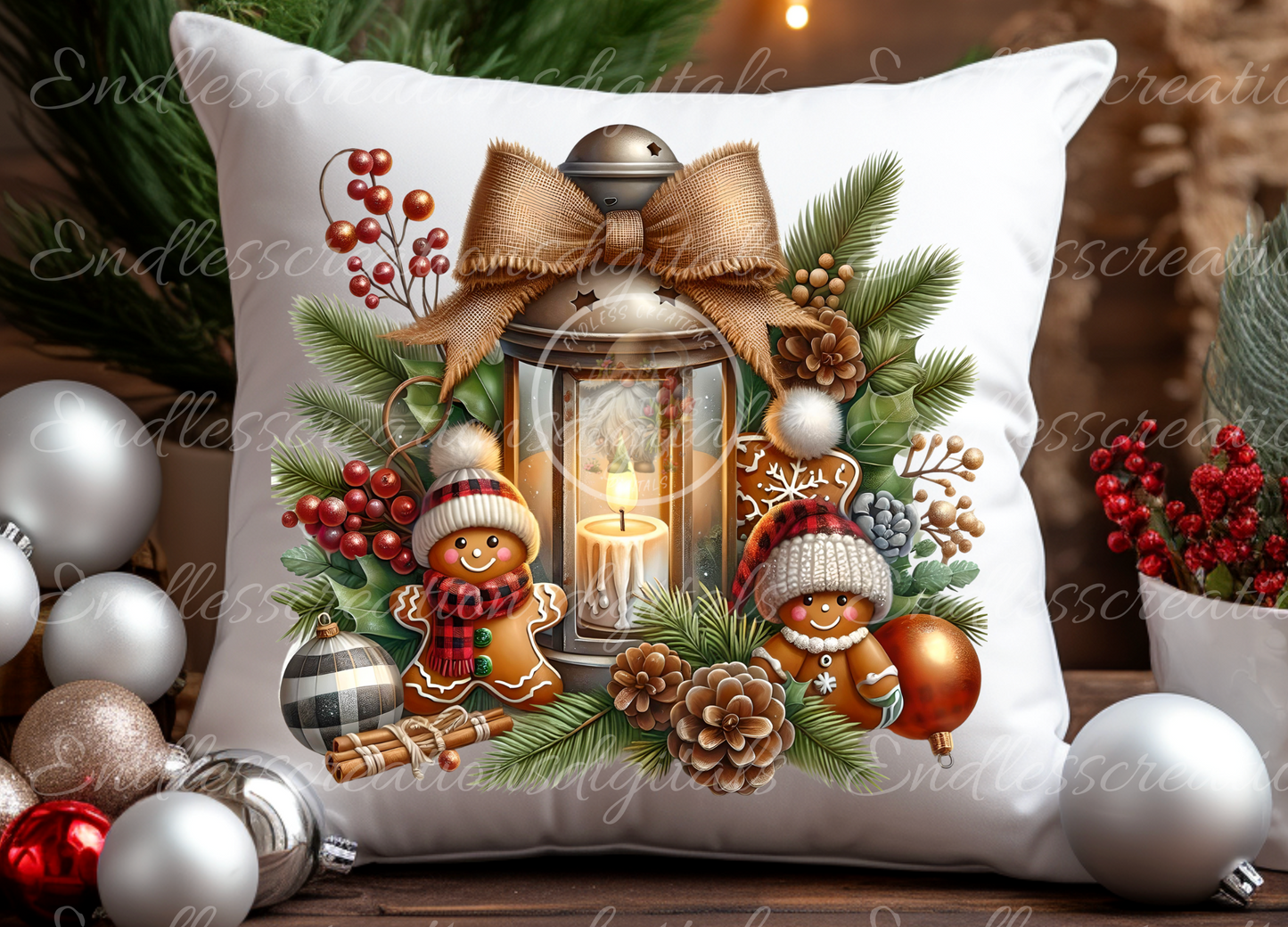 WINTER  GINGERBREAD TRANSPARENCIES