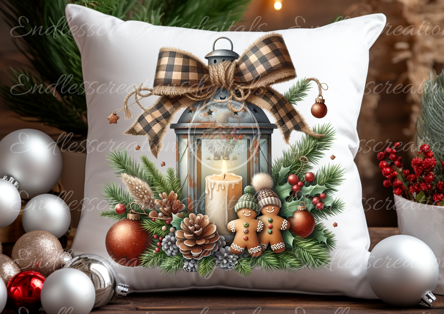 WINTER  GINGERBREAD TRANSPARENCIES