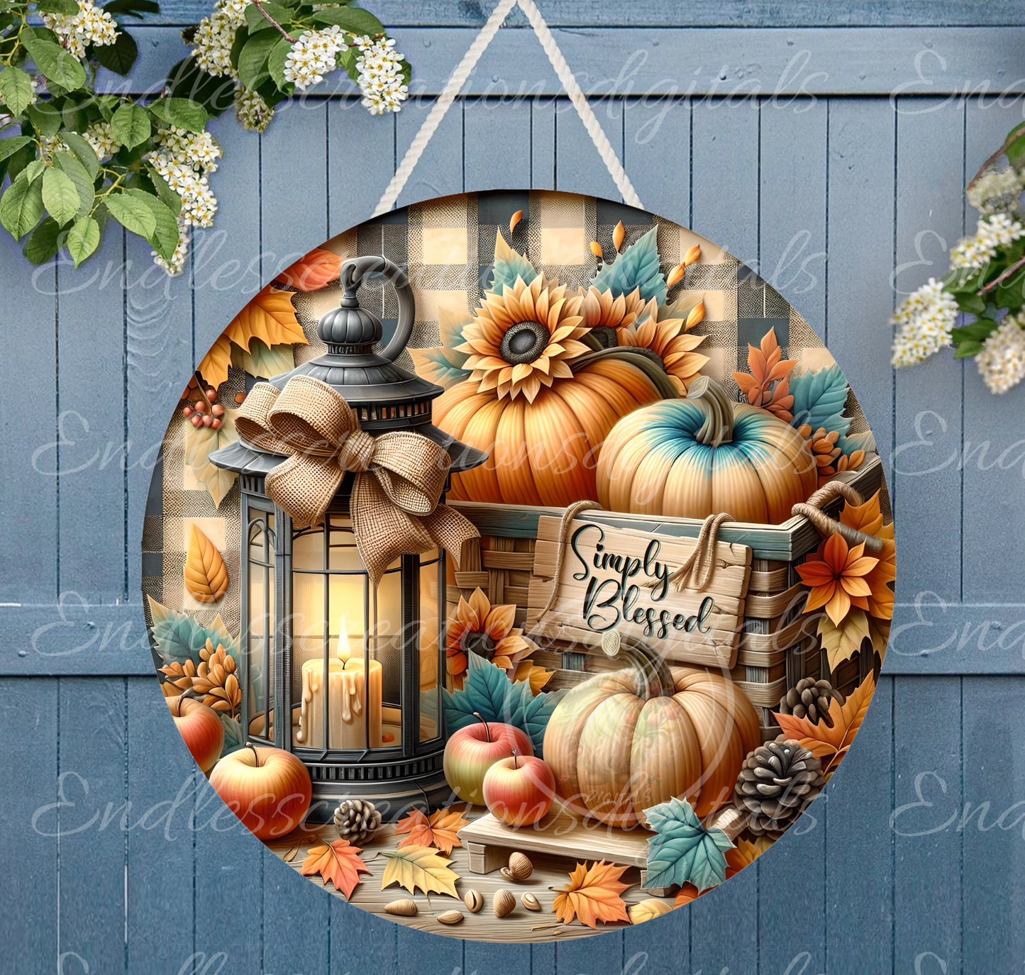 SIMPLY BLESSED FALL ROUND