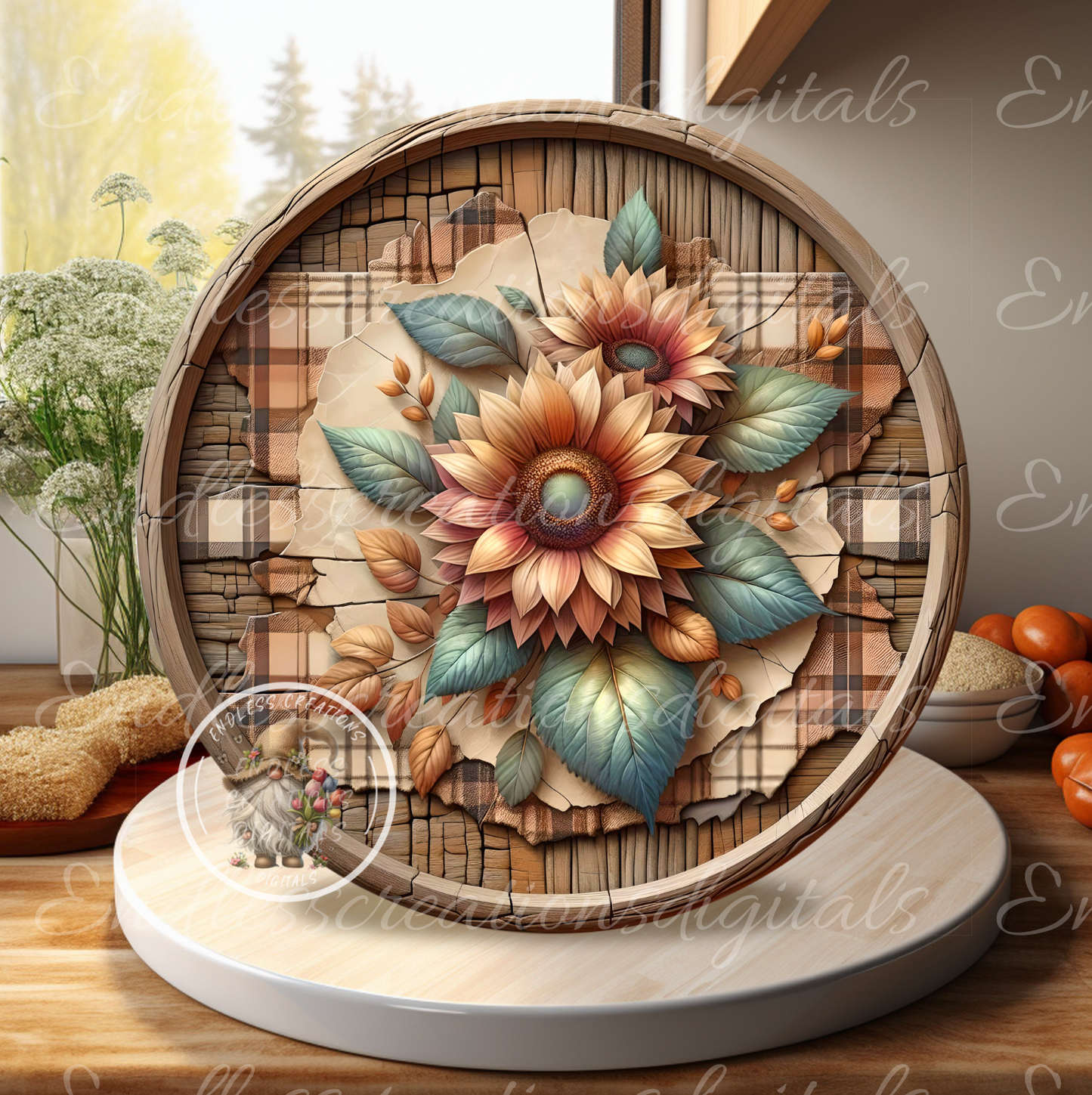 FALL FLORAL ROUND