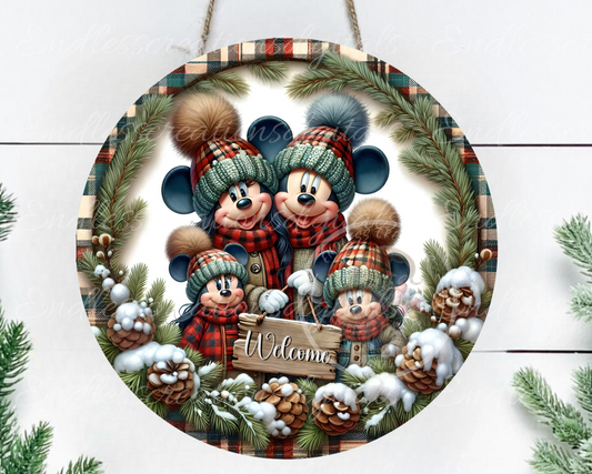 MR AND MRS MOUSE FAMILY OF 4 EXCLUSIVE
