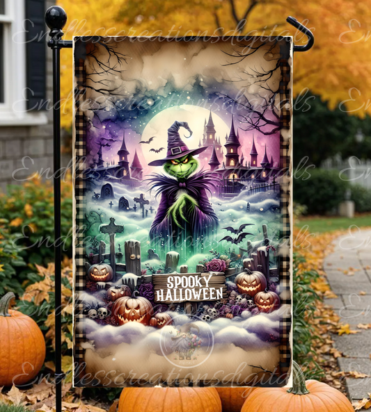 GREEN MONSTER SPOOKY HALLOWEEN EXCLUSIVE
