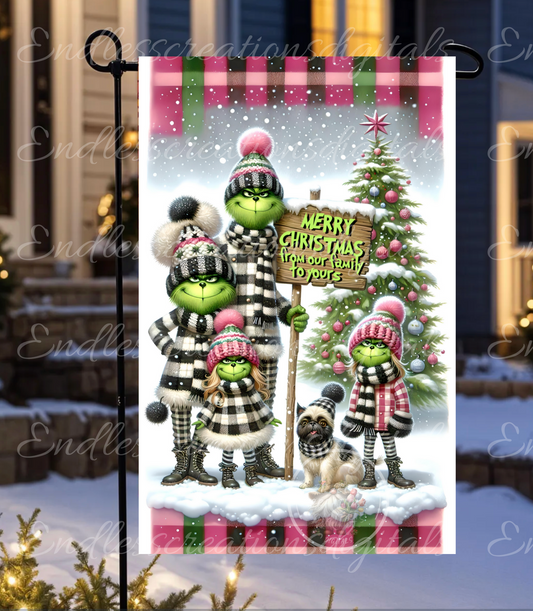 GREEN MONSTER FAMILY EXCLUSIVE