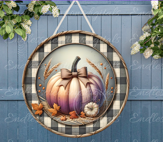 FALL PUMPKIN ROUND