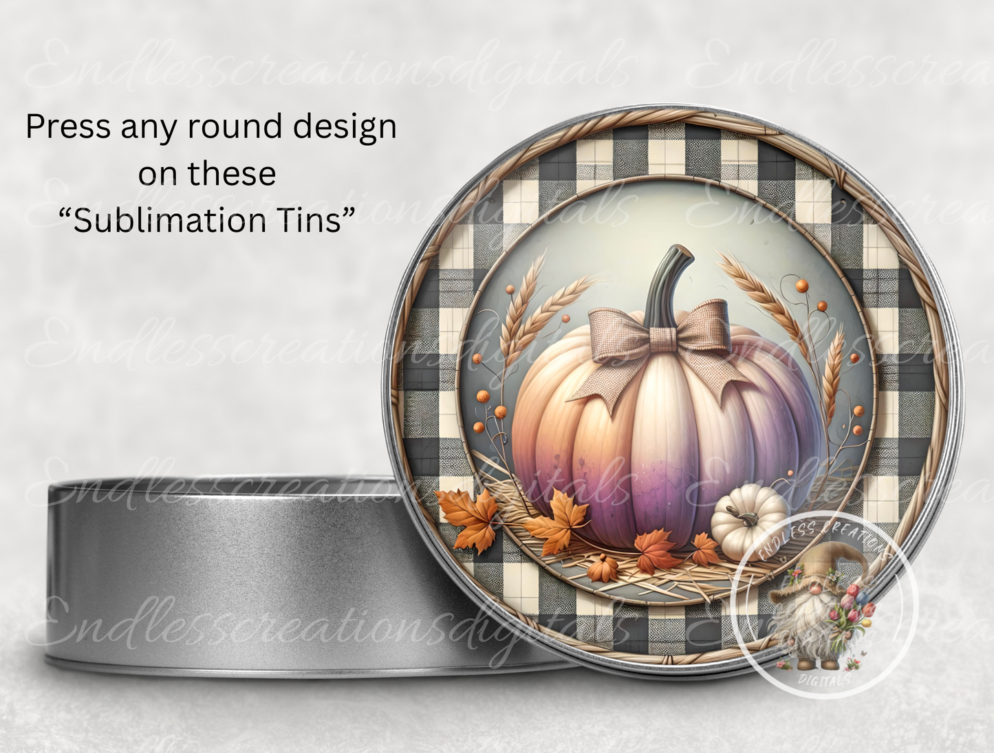 FALL PUMPKIN ROUND