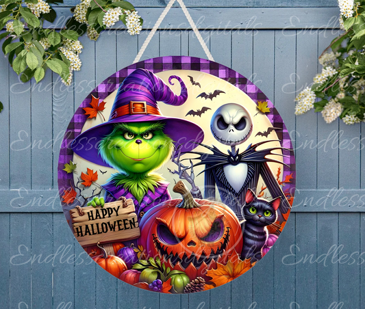 GREEN MONSTER HAPPY HALLOWEEN EXCLUSIVE