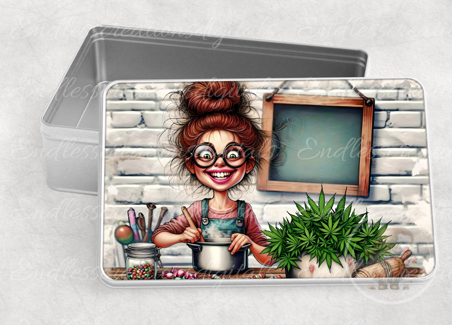 LETS GET BAKED RECTANGLE/TINS