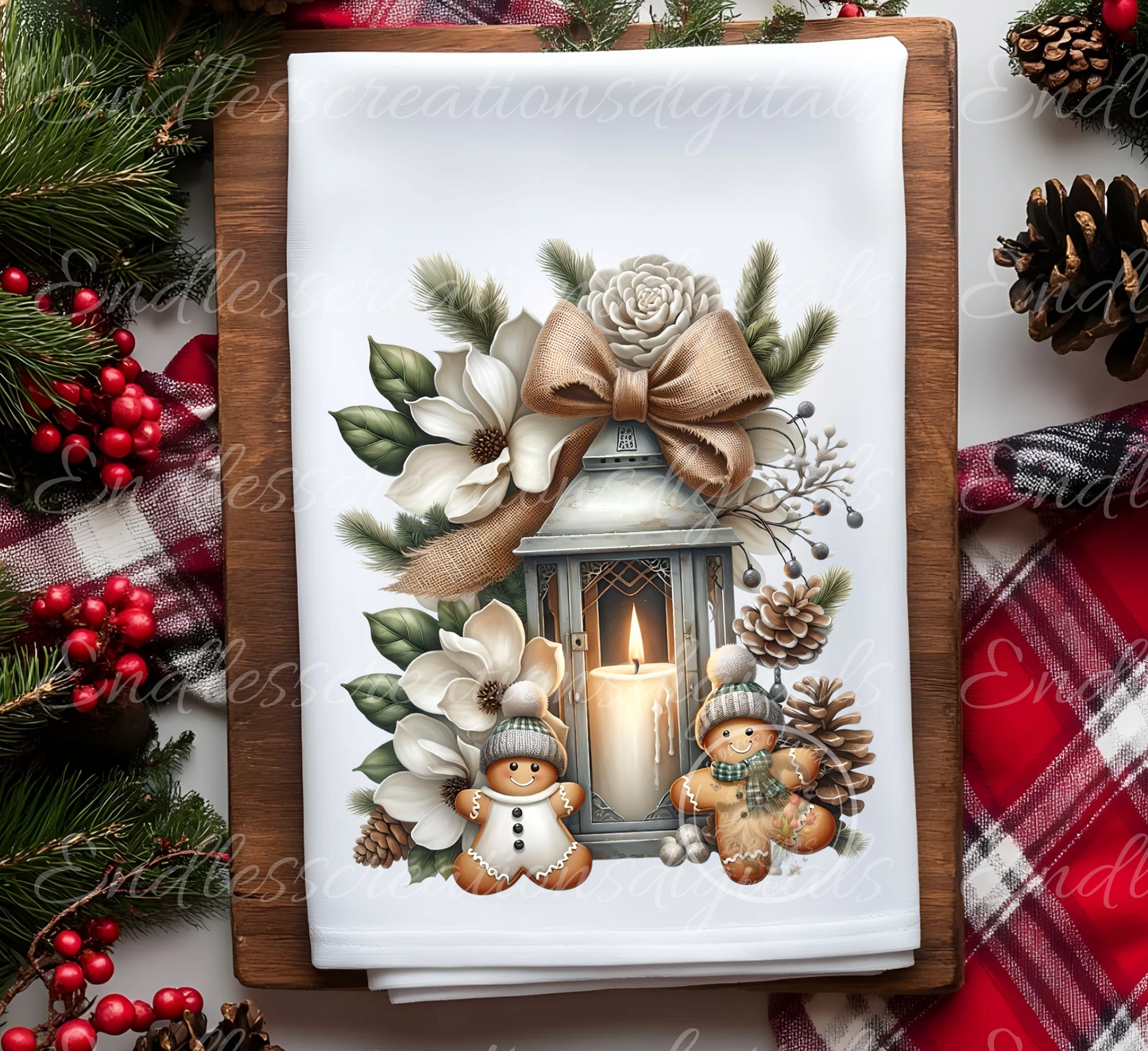 WINTER  GINGERBREAD TRANSPARENCIES